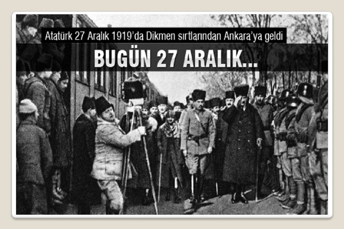 Gazi Mustafa Kemal Atatürk'ün Ankara'ya Gelişinin 103. Yıl Dönümü
